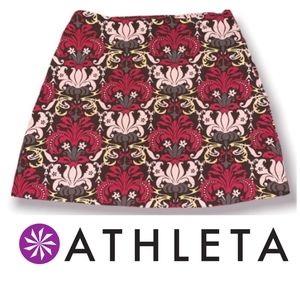 Athleta Brown Pink Atlhletic Stretch Skort Size XL